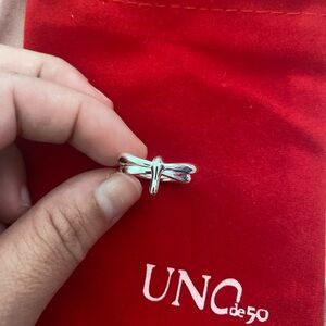 Silver Dragonfly Ring